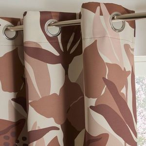 Perdea opacă cu imprimeu floral imagine