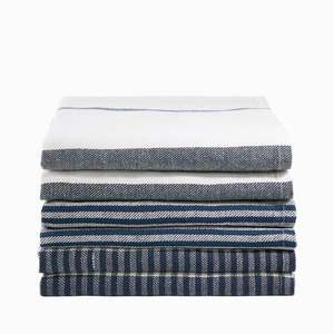 Set de prosoape de bucătărie cu dungi din bumbac/in imagine