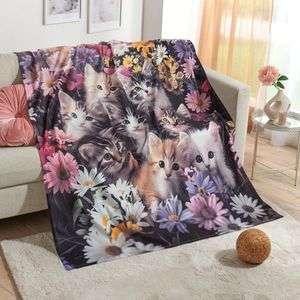 Pătură de pluș Pisici imagine