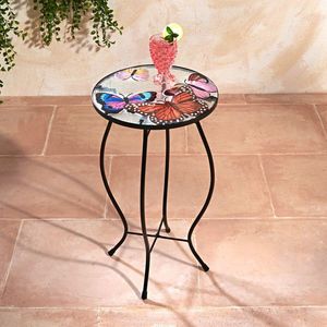 Masa de sticla "Fluturi" imagine