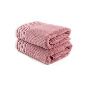 Set prosoape de baie, L'essentiel Maison, Mayra, Roz imagine