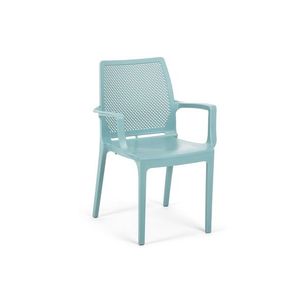 Scaun, Hanah Home, Icon, 57x85x53 cm, Albastru imagine