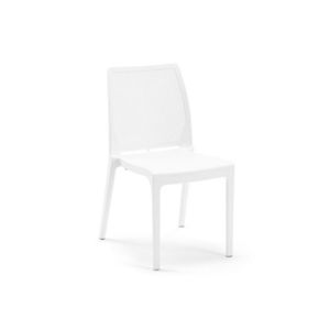 Scaun, Hanah Home, Icon, 57x85x46 cm, Alb imagine