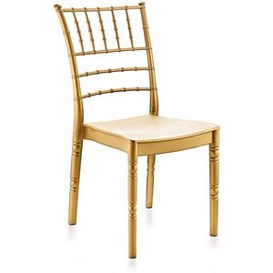 Scaun, Hanah Home, Estate Modern, 55x92x43 cm, Maro deschis imagine