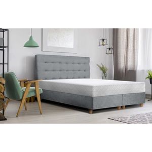 Saltea SuperOrtopedica Green Future KONFORTA Max Plus 25 cm, 160x200x25cm, Spuma poliuretanica elastica, Husa detasabila, lavabila, matlasata, hipoalergenica, Reversibila, Medie Ferma imagine