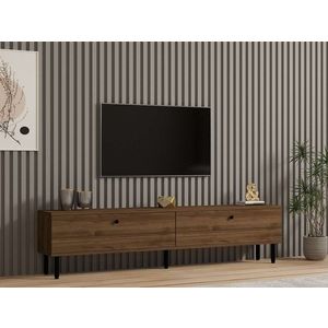 Comoda TV, Hanah Home, Nantes, 160x37x25 cm, PAL, Maro imagine