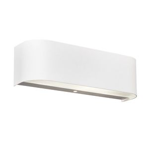 Aplica de perete Adriano, TRIO, 30x6 cm, 3.1W, 2x SMD, aluminiu, alb imagine