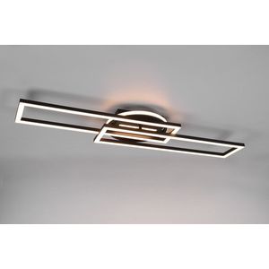Plafoniera Twister, RL, 90.5x24.5x8.5 cm, 30W, 1x SMD, metal, negru mat imagine