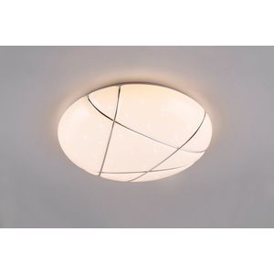 Plafoniera Tibor, RL, 48.5x9.5 cm, 36W, 1x SMD, plastic, alb imagine