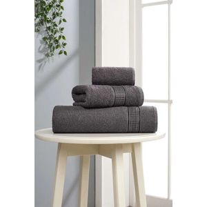Set prosoape, L'essentiel Maison, Ezgi, Antracit imagine