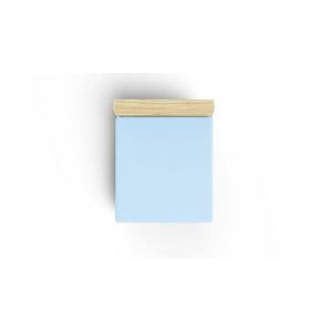 Cearceaf de pat cu elastic Ranforce King (FR) (IT) (ES) (DE), L'essentiel Maison, Light Blue, Albastru deschis imagine