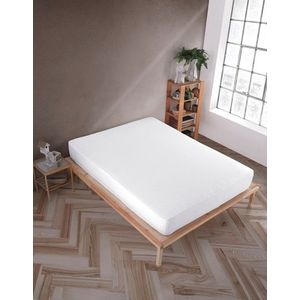 Cearceaf de pat cu elastic Jersey Double Small (DE), L'essentiel Maison, White, Alb imagine