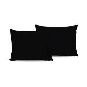 Set 2 fete de perna Satin (EU) (IT), L'essentiel Maison, De Black, Negru imagine