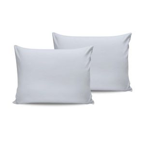 Set 2 fete de perna Satin (EU) (IT), L'essentiel Maison, De White, Alb imagine