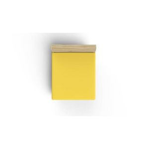 Cearceaf de pat cu elastic Ranforce Single Small (FR), L'essentiel Maison, Dark Yellow, Galben închis imagine