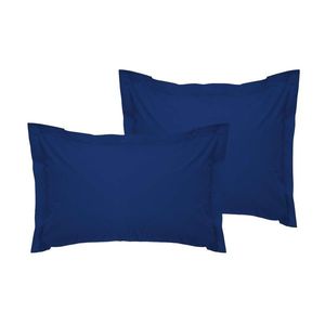Set 2 fete de perna Oxford Satin (FR), L'essentiel Maison, De Dark Blue, Albastru inchis imagine