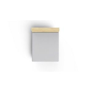 Cearceaf de pat cu elastic Ranforce Double XL (FR) (IT) (ES) (DE), L'essentiel Maison, Grey, Gri imagine