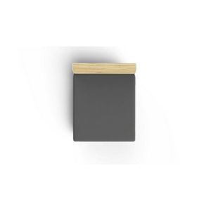 Cearceaf de pat cu elastic Ranforce Queen (DE), L'essentiel Maison, Anthracite, Antracit imagine