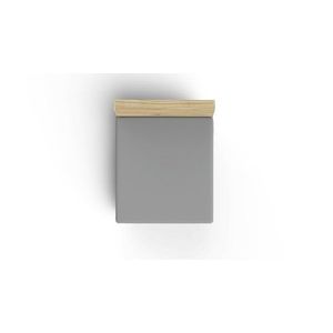 Cearceaf de pat cu elastic Ranforce Super King (FR) (IT) (ES) (DE), L'essentiel Maison, Dark Grey, Gri inchis imagine