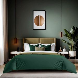 Husa de pilota Ranforce Double (FR) (IT) (DE), L'essentiel Maison, Tonne Verte, Verde inchis imagine