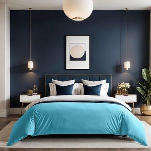 Husa de pilota Ranforce Single (DE), L'essentiel Maison, Tonne Bleue, Turcoaz imagine