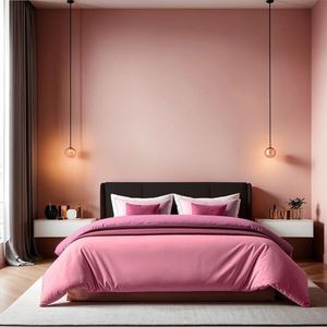 Husa de pilota Ranforce Single (FR), L'essentiel Maison, Tonne Rosse, Roz prafuit imagine