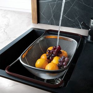 Strecuratoare cu manere reglabile Berlinger Haus, Leonardo, 34x24x11 cm, inox 18/10, argintiu/visiniu imagine