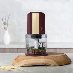 Tocator 2 in 1 Berlinger Haus, Leonardo, 600 ml, plastic, visiniu mat/transparent imagine