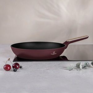 Tigaie Berlinger Haus, Leonardo Nordic, 28 cm, 2.4 L, aluminiu forjat, visiniu mat imagine