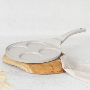 Tigaie pentru clatite, 4 forme Berlinger Haus, Sahara, 26 cm, aluminiu turnat, crem mat imagine