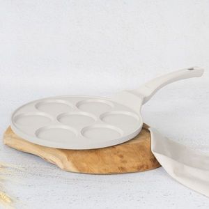 Tigaie pentru clatite, 7 forme Berlinger Haus, Sahara, 26 cm, aluminiu turnat, crem mat imagine