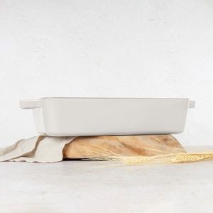 Tava de copt Berlinger Haus, Sahara, 30x20 cm, 3 L, fonta, crem imagine