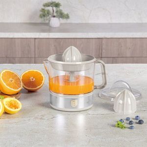 Storcator electric de citrice Berlinger Haus, Sahara, 40W, 700 ml, plastic/inox, crem/transparent imagine