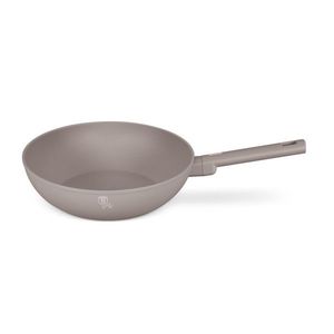 Tigaie Wok Berlinger Haus, Taupe, 28 cm, 3.2 L, aluminiu forjat, taupe mat imagine