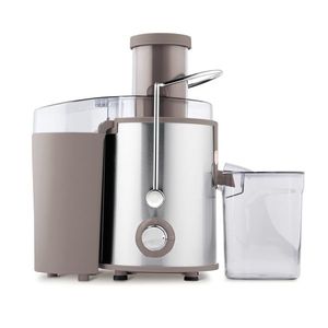 Storcator de fructe Berlinger Haus, Taupe, 500W, 600 ml, inox, taupe mat/argintiu imagine