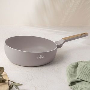 Tigaie flip Berlinger Haus, Taupe Nordic, 26 cm, aluminiu, taupe mat/natur imagine