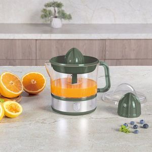Storcator electric de citrice Berlinger Haus, Matte Green, 40W, 700 ml, plastic/inox, verde mat/transparent imagine