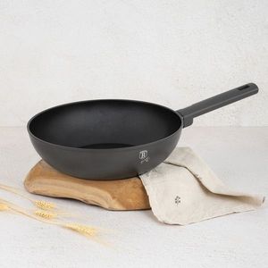 Tigaie Wok Berlinger Haus, Anthracite, 28 cm, 3.2 L, aluminiu forjat, antracit mat imagine
