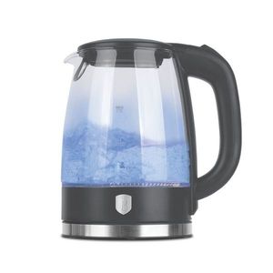 Ceainic electric Berlinger Haus, Anthracite, 1.7 L, sticla borosilicata, antracit mat/transparent imagine