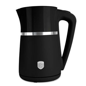 Ceainic electric cu pereti dubli Berlinger Haus, Matte Black, 21.6x15.5x26.2 cm / 1.7 L, plastic/inox, negru mat imagine