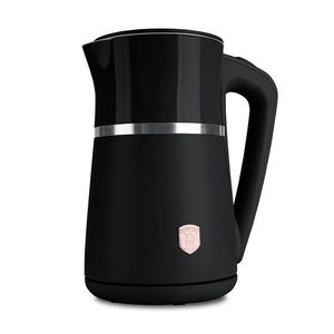 Ceainic electric cu pereti dubli Berlinger Haus, Black Rose, 21.6x15.5x26.2 cm / 1.7 L, plastic/inox, negru imagine