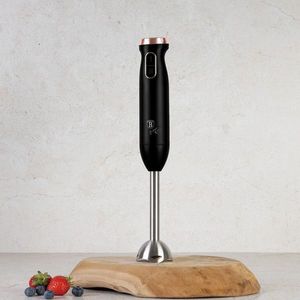 Blender de mana Berlinger Haus, Black Rose, 800W, 6 L, inox/plastic, negru/roz imagine