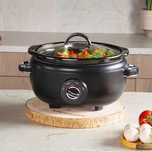 Aparat pentru gatit Berlinger Haus, Black Rose, 200W, 3.5 L, ceramica, negru imagine
