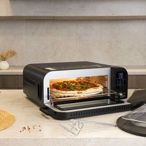 Cuptor electric pizza Berlinger Haus, Black Rose, 2000W, 18 L, negru imagine