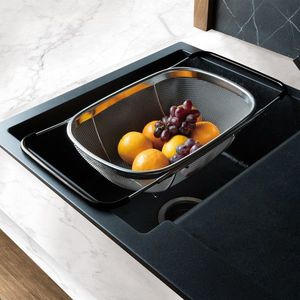 Strecuratoare cu manere reglabile Berlinger Haus, Eternal, 34x24x11 cm, inox 18/10, argintiu/negru imagine