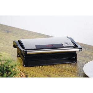 Gratar electric Berlinger Haus, Eternal, 700W, 23x14.5 cm, argintiu/negru imagine