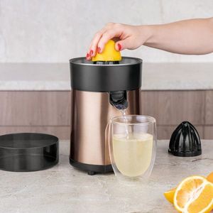 Storcator de fructe Berlinger Haus, Rose Gold, 85W, 300 ml, inox, roz/negru imagine