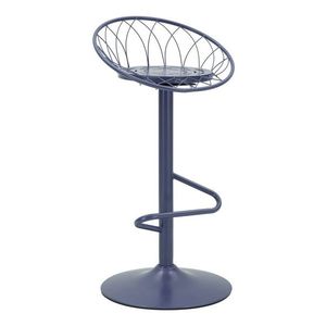 Scaun de bar, Mauro Ferretti, Clox, 49x45x92 cm, metal, mov imagine