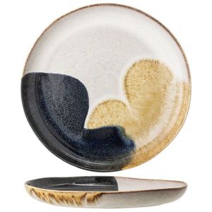 Platou pentru servire, Bloomingville, Jules, 35x4 cm, ceramica, albastru imagine
