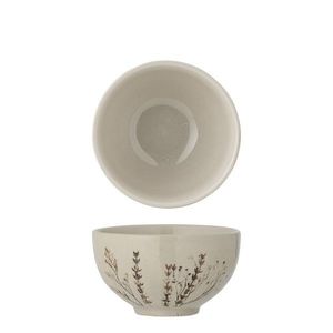 Bol, Bloomingville, Bea, 11.5x6.5 cm, 300 ml, ceramica, natural imagine